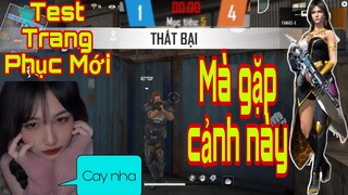 [Free Fire] Vào Test Trang Phục Gặp Thanh Niên Thắng Trước 4Trận Khịa...Ngân Sẽ Làm Gì