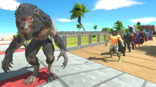 Werewolves Oasis Death Run - Animal Revolt Battle Simulator