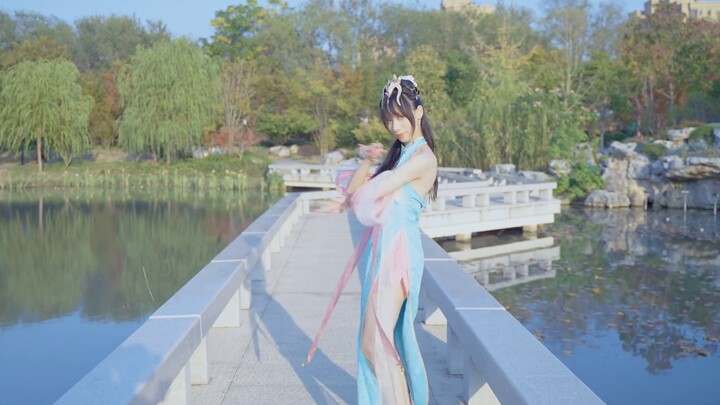 ใครอีกล่ะ~ มาร่วมนับดาวบนท้องฟ้ากับฉัน [A Shou] King of Glory Cheongsam "Beauty Picture" Single Vers