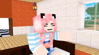 MỀU 24 GIỜ BỊ GẤU FREDDY ĐIỀU KHIỂN TROLL REDHOOD TRONG MINECRAFT_1 NGÀY MỀU BIẾ