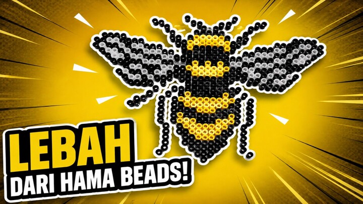 Ternyata Hama Beads Bisa Jadi Lebah!