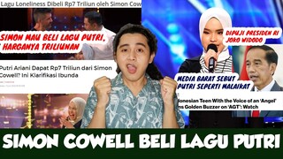 Heboh Lagu Putri Ariani Dibeli Simon Cowell 7 Triliun Ini Klarifikasinya !!