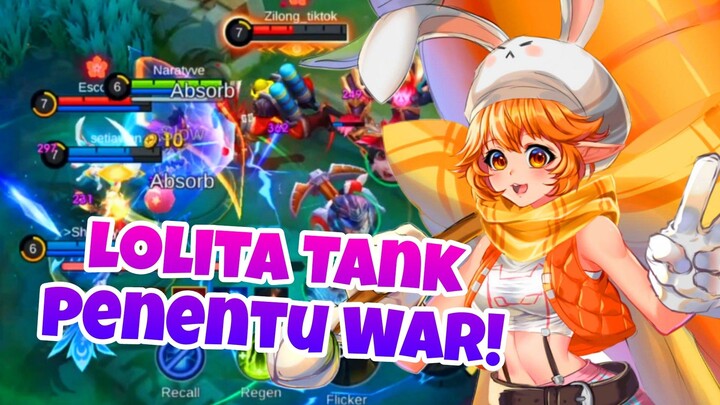 MK Lolita Tanker Penentu War! - Mobile Legends Montage