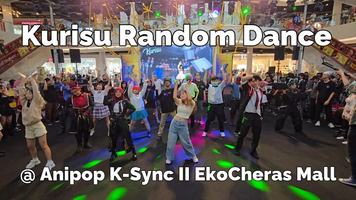 Kurisu Random Dance @ Anipop K-Sync II 2025 at EkoCheras Mall