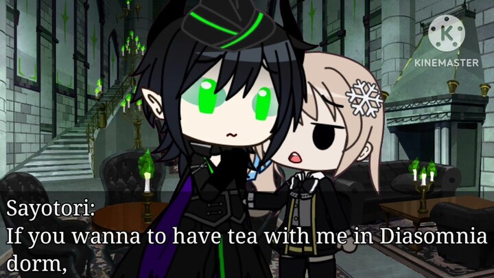 Malleus Wants To Have Tea - Gacha Club (Disney Twisted Wonderland: Happy Bday To Malleus Draconia)