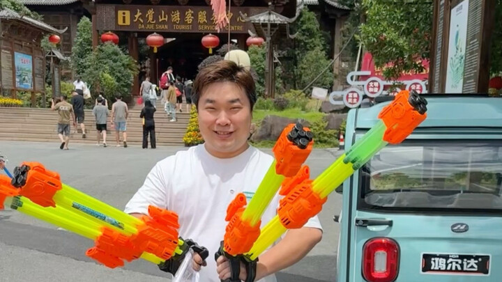 Đoàn thể thao vượt thác quy mô lớn của anh em Hengha