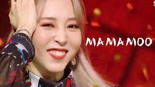 打歌末放，四姐笑得很开心！11.15 MAMAMOO人气歌谣《AYA》舞台