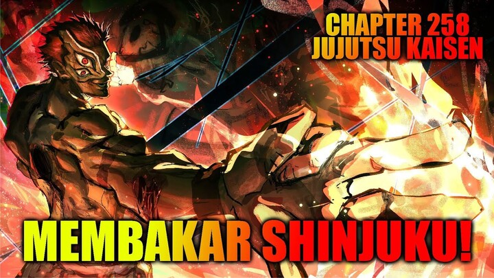 Review Chapter 258 Jujutsu Kaisen Sukuna Bersiap Membakar Shinjuku Dengan Teknik Terkutuk Apinya!