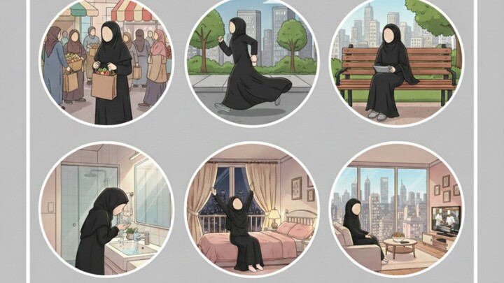 DAILY LIFE/HEALING 😍😍 #01 #KARTUN.AI