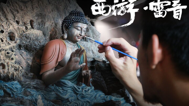Major Reveal: The Creation Process of a Fan-Made Miniature Model for “Black Myth: Wukong”!