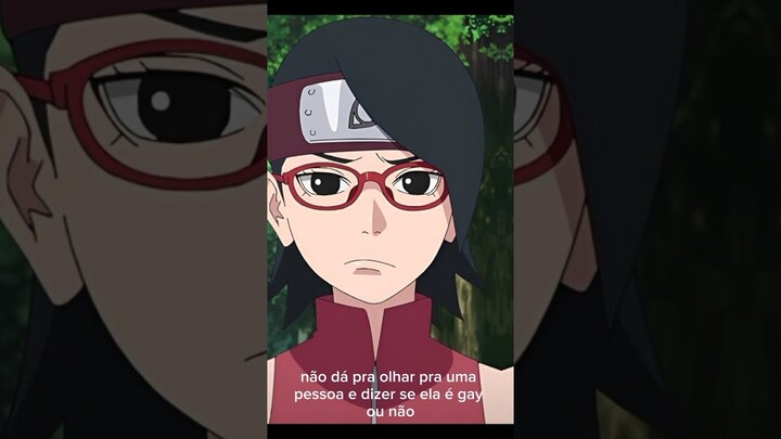 eu posso tenho um gaydar😌....#sarada#himawari#shipp#yaoi#meme