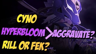 Cyno Hyperbloom LEBIH BAGUS daripada Aggravate? Rill or Fek - Genshin Impact Indonesia