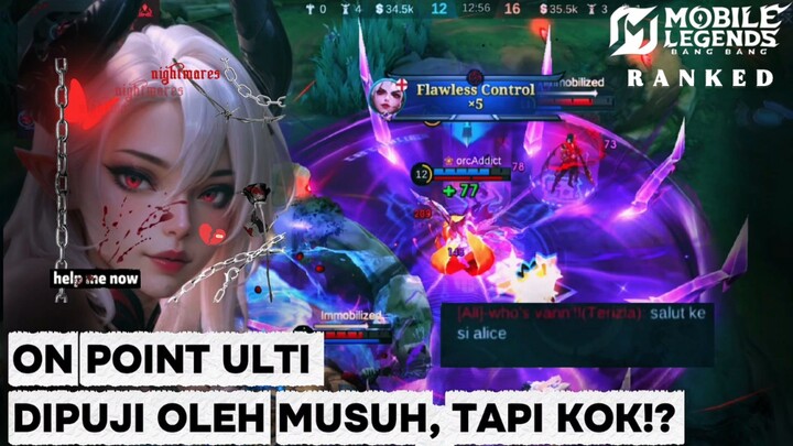 POV : ALICE terlalu OP sampai DIPUJI MUSUH 🧛🏻‍♀️🔥, tapi malah di - PRANK SETIM💔