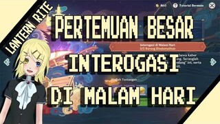 Pertemuan besar genshin impact interogasi di malam hari sekilas rona di angkasa