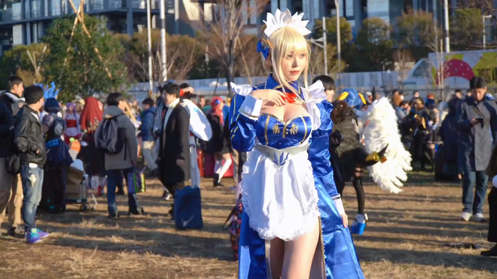 Who can't look down on this figure? White gun stays. Junye tako～
