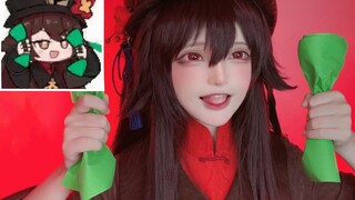 Thường ngày|Cosplay thành Hu Tao, xem xong video này sẽ bốc trúng được