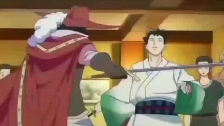 sepertinya ryuma juga sama kocaknya dengan Zoro! apakah ryuma buta arah?😆