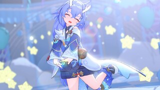 [Bai Lu] "หยุด! ปล่อยหางของฉัน!!" [Cat Ear Switch] [Honkai Impact: Star Dome Railway]