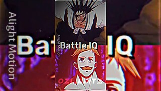 Escanor vs Kenpachi #anime