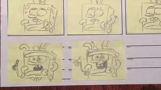 [SpongeBob SquarePants] Koleksi draf bekas dan kasing bekas dari musim kedua