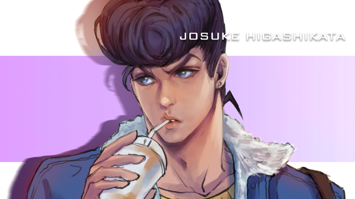 [JOJO/Sedikit berorientasi CP/Komik pendek lucu patung pasir buatan sendiri] Higashikata Josuke meri