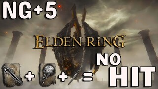 NG+5 Dragonlord Placidusax DESTRYOED  No HIT, Black Flame Dagger Build