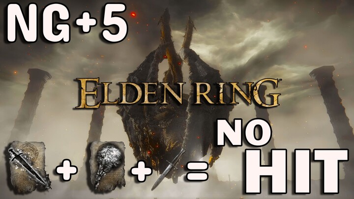 NG+5 Dragonlord Placidusax DESTRYOED  No HIT, Black Flame Dagger Build