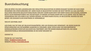 Buerobeleuchtung