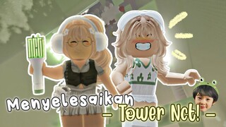 NCT DI TOWER ROBLOX?!! 🤩 Menyelesaikan Tower NCT! 💚💚 | Roblox Indonesia 🇮🇩 |