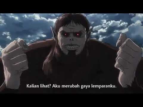 Levi vs beast titan sub indo |Attack on titan S3