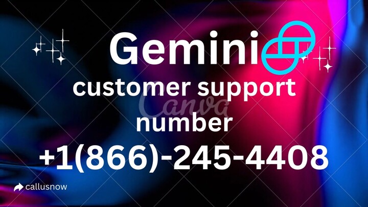 Gemini support number💎 +1866-245-4408 Help Desk Phone Number