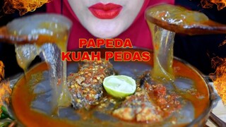 ASMR PAPEDA || PAPEDA KUAH PEDAS || MAKANAN KHAS INDONESIA TIMUR || ASMR INDONESIA