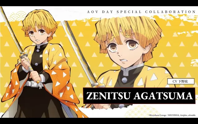 RoV x Demon Slayer - ร่วมต่อสู้ไปกับ Zenitsu และ Inosuke!
