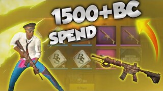 😡1500 BC M416 PUBG CREATE OPENING PUBG LITE M416 All MAX || NEW UPGRADEABLE PWONDER M416 MAXXED OUT