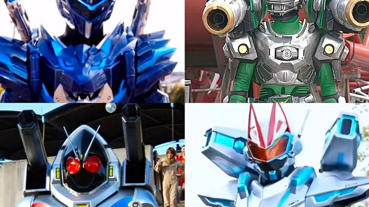 Super firepower, ten ruthless people with cannons on their shoulders