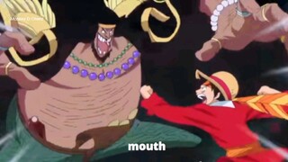 Monkey D Luffy Vs Marshall D Tech Vs Angkatan Laut