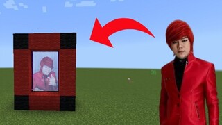 CARA MEMBUAT PORTAL PESULAP MERAH - MINECRAFT