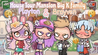 DRAMA AVATAR WORLD | HOUSE MANSION TOUR | PLAYTON DAN BRAYVEN | BIG K FAMILY VLOG |