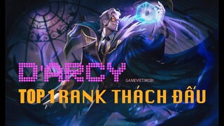 Kỹ Năng D'arcy Top 1 Rank Thách Đấu Liên Quân Mobile Thế Giới