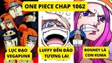 One Piece Chap 1062 : Luffy đến đảo tương lai, Bonney là con Kuma, Lục đạo Vegapunk | LDV Anime