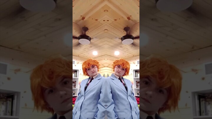 When you have no irl cosplay friends 🥲 #ouranhighschoolhostclub #cosplay #twins