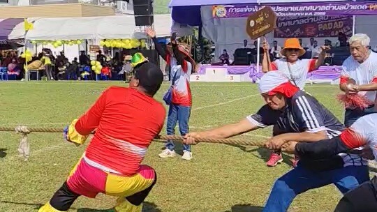 กีฬาประจำปีของตำบลป่าแดด