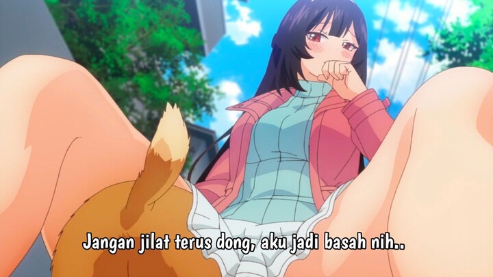 Adegan panas Inukai-chan hampir dibuat basah di taman 🥵💦