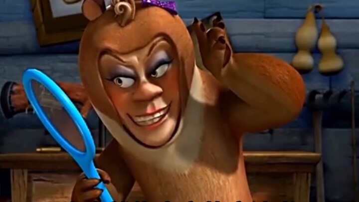 King of Glory version of Bear Glory, which one do you think is the funniest? Bald Qiang is actually 