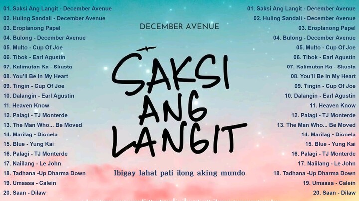 OPM Trending Love Song Playlist 2025 | With Lyrics