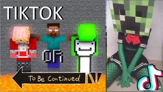 TIK TOK + MINECRAFT MEMES COMPILATION...[#17]