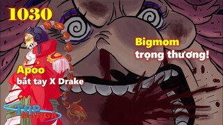 [One Piece 1030]. Apoo bắt tay X Drake! Kinemon thoát chết! Bigmom trọng thương!