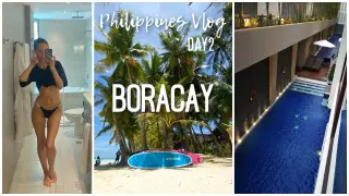 Philippines Travel VLOG | DAY2 Manila ✈️ BORACAY  | I'm in paradise!
