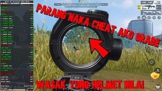 PARA AKONG CHEATER WASAK YUNG HELMET NILA! (RULES OF SURVIVAL: BATTLE ROYALE)