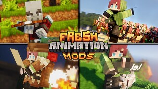 TOP 20 Minecraft Mods With Fresh Animations (New & Unique) | Ep. 1 [2024]